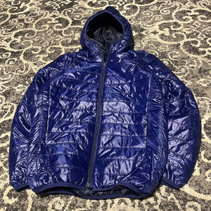 Men's Unbranded Blue Puffer Jacket S